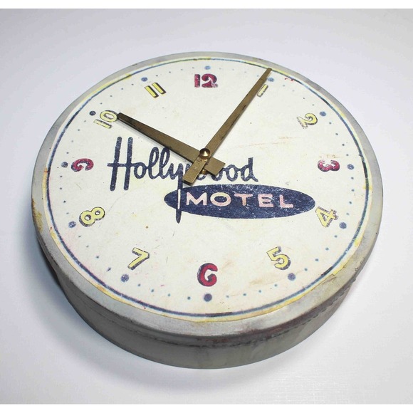 Vntg Hollywood Motel Print Face‎ 8